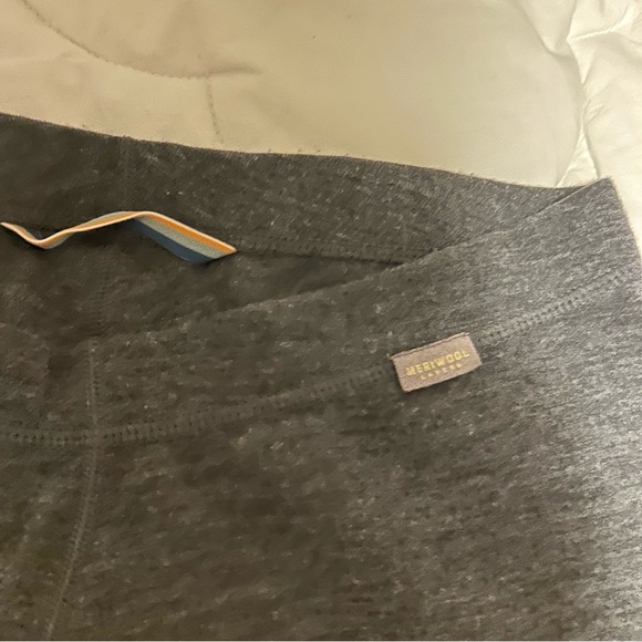 MERIWOOL LAYERS Charcoal Gray Wool Leggings/Long-John’s, Small - Picture 2 of 4